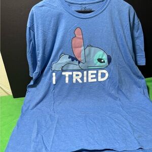 Disney  Shirt with Stitch Design 2 x